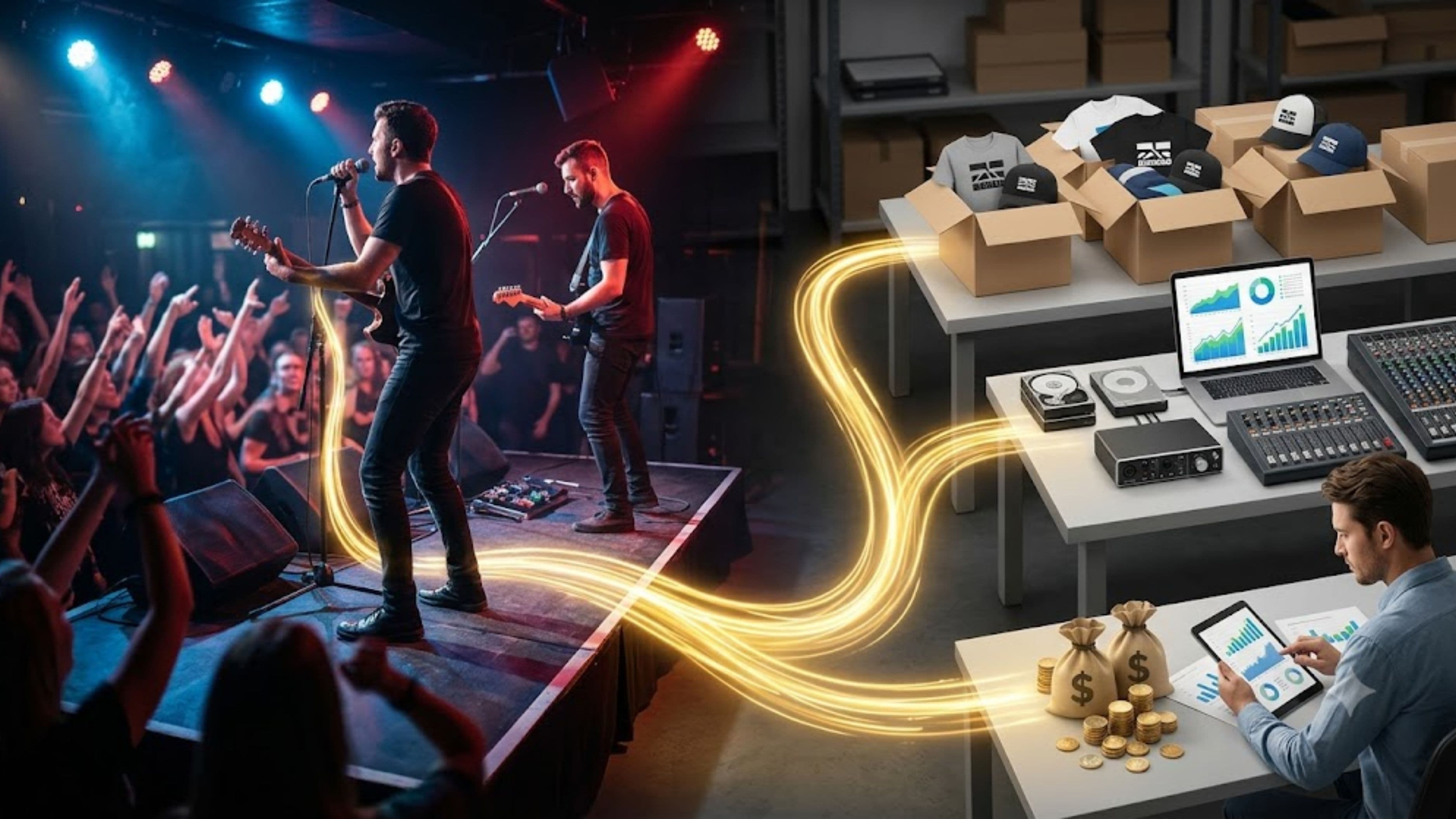 How to Turn Live Show Revenue Into a Scalable Income Stream
