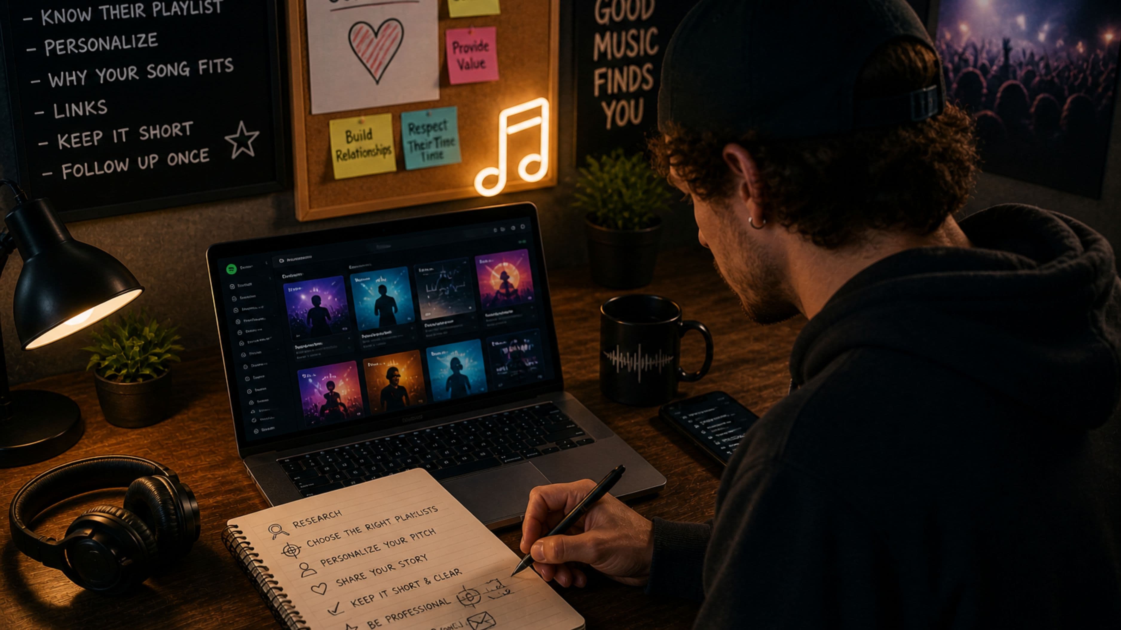 How to Pitch Your Music to Playlist Curators Without Getting Ignored
