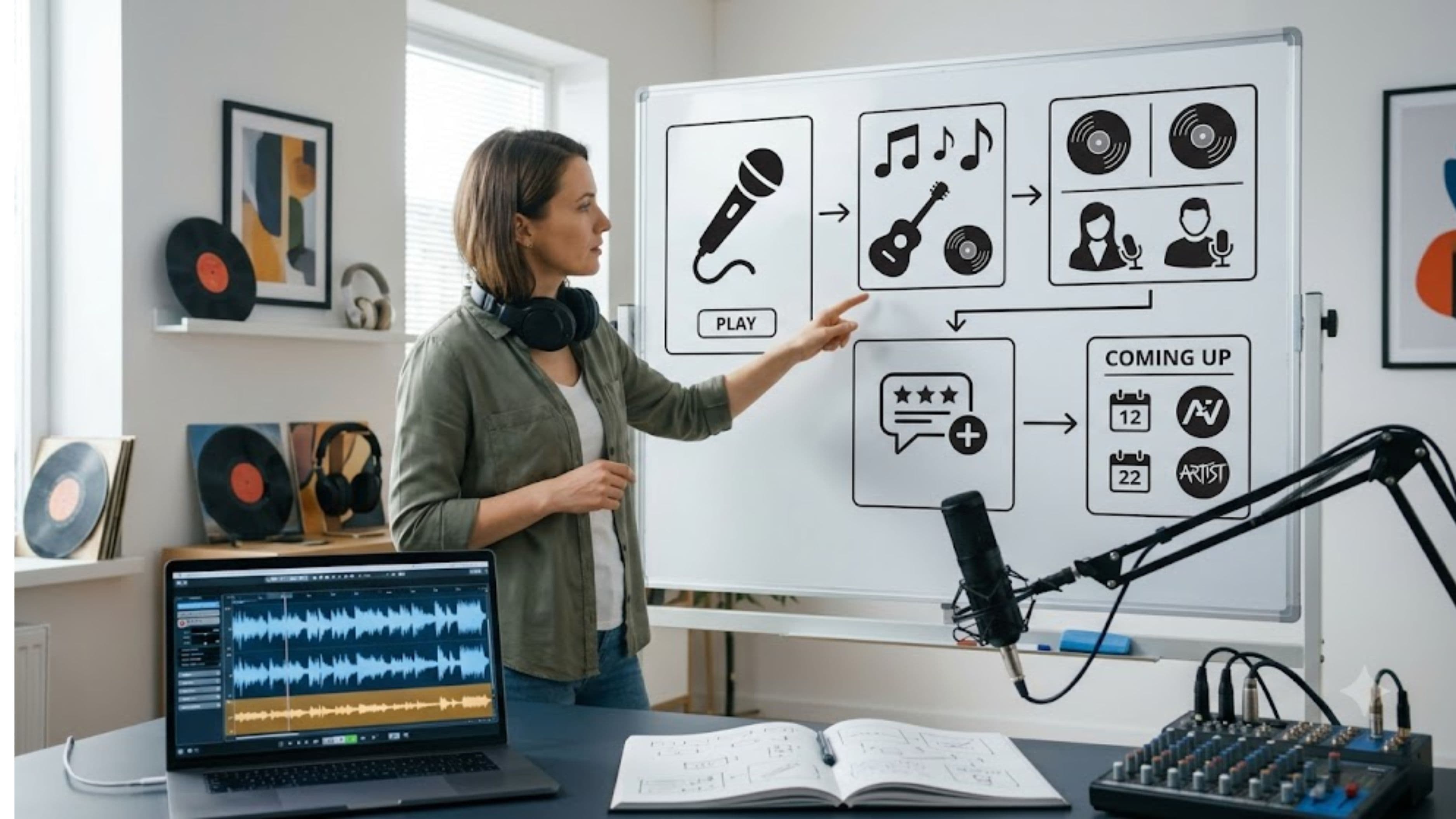 How to Structure a Music Podcast Episode That Keeps Listeners Coming Back