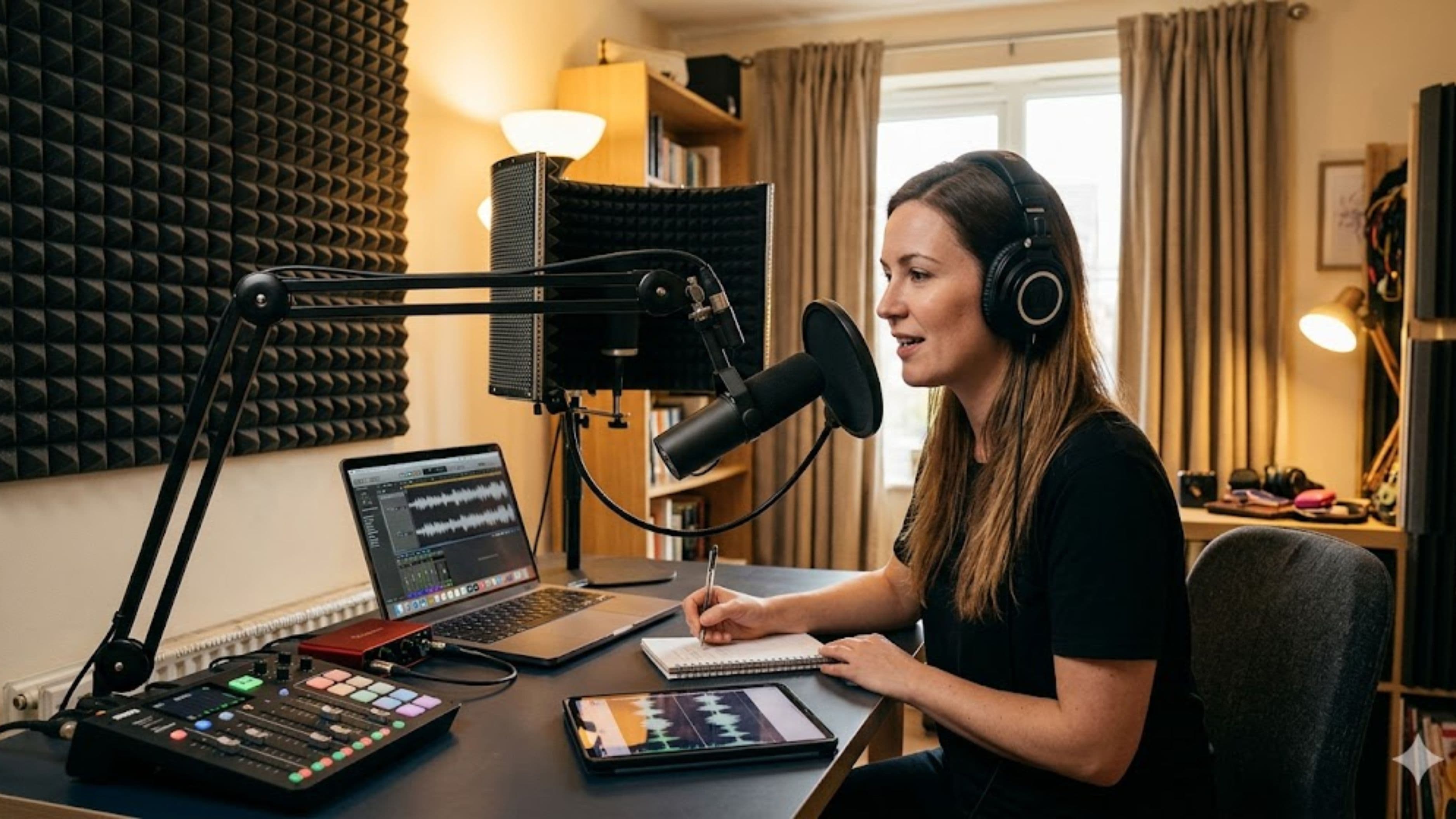 How to Record Studio-Quality Podcast Audio in a Home Setup