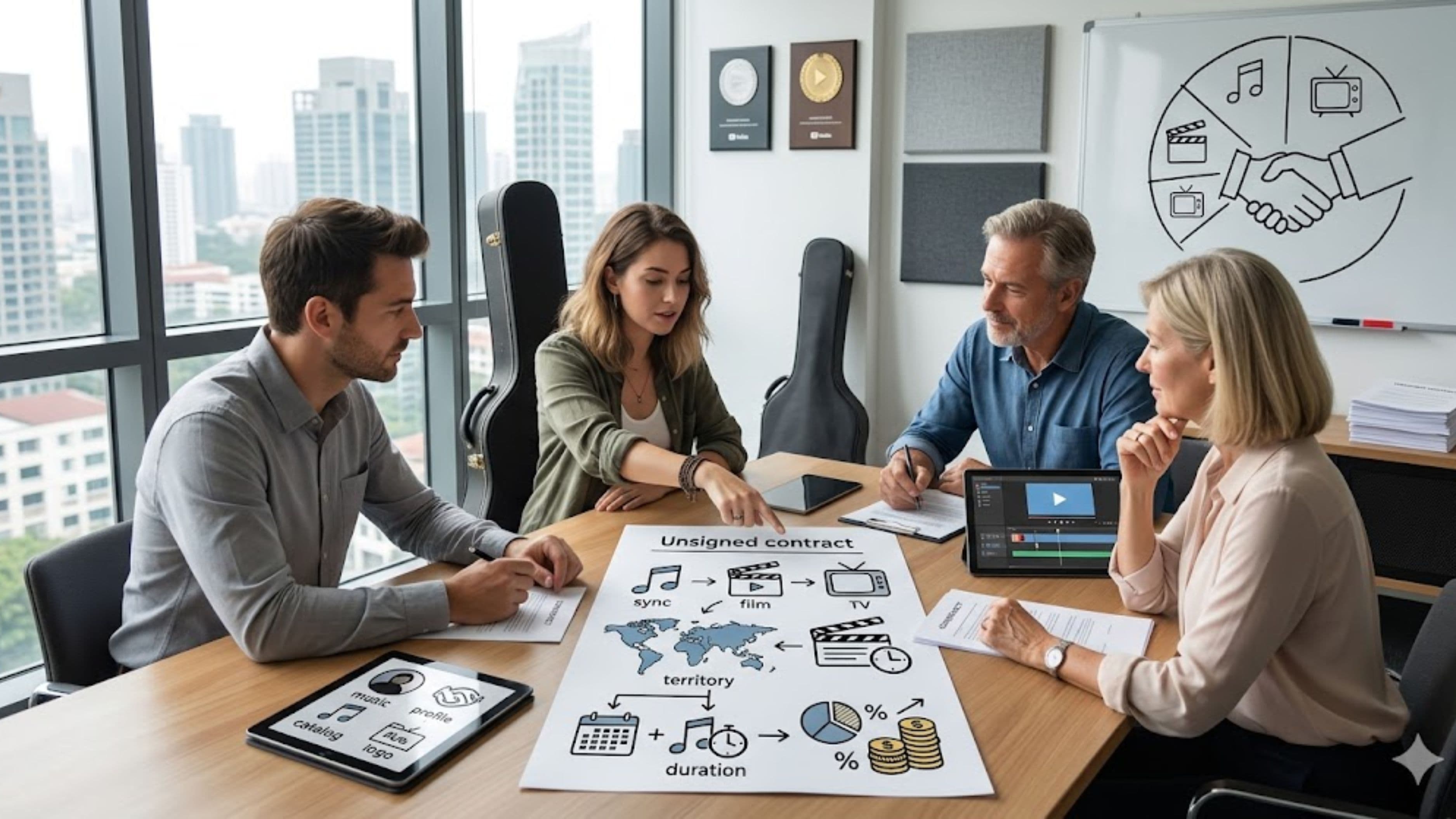 How to Negotiate a Sync License Deal As an Independent Artist